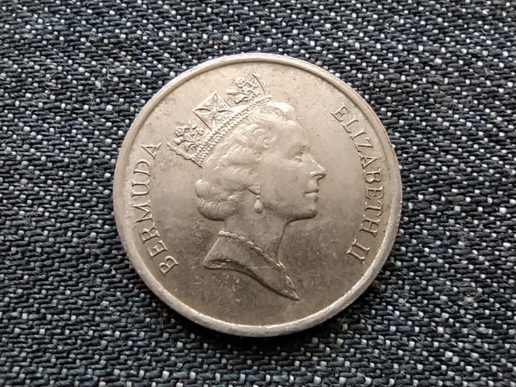 Bermuda II. Erzsébet (1952-1961) 25 Cent