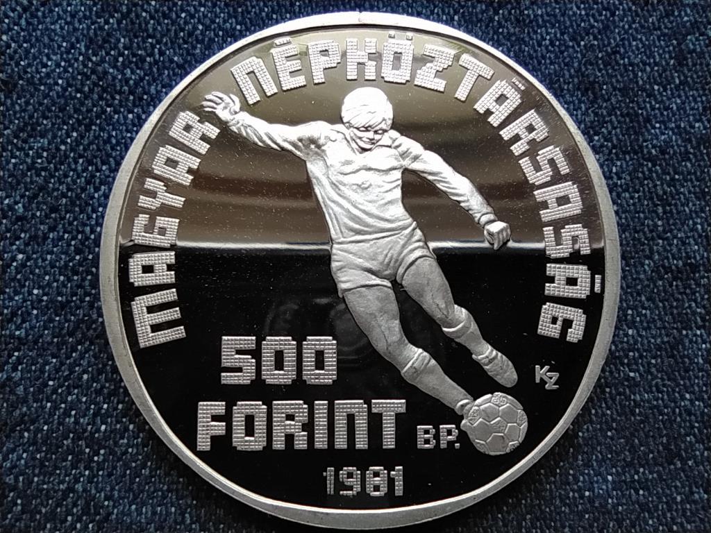 1982-es Labdarúgó VB Spanyolország egy játékos .640 ezüst 500 Forint