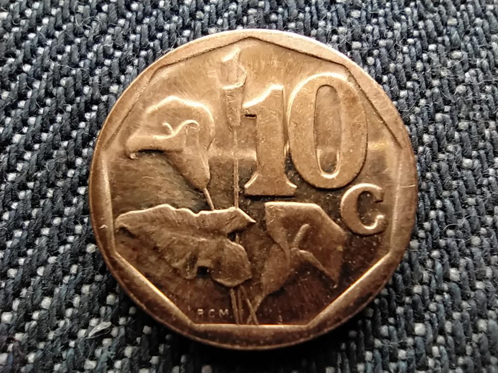 Dél-Afrikai Köztársaság Afurika Tshipembe 10 Cent