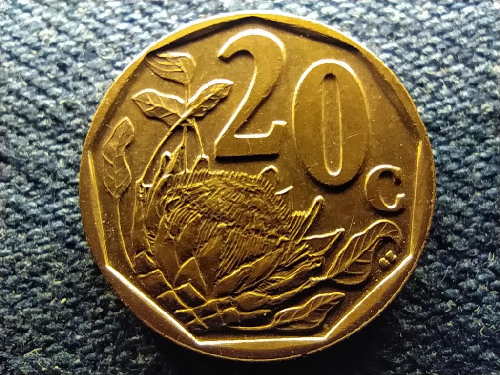 Dél-Afrikai Köztársaság Afrika Borwa 20 Cent