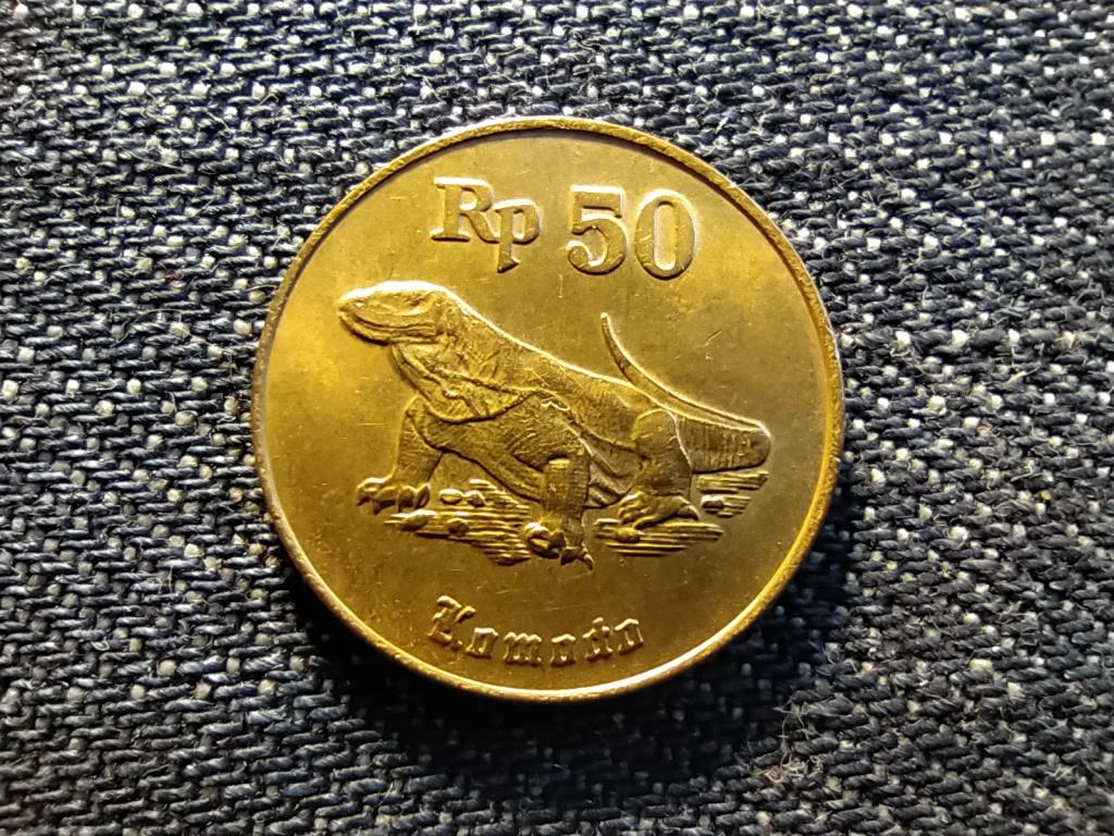 Indonézia Komodo 50 rúpia