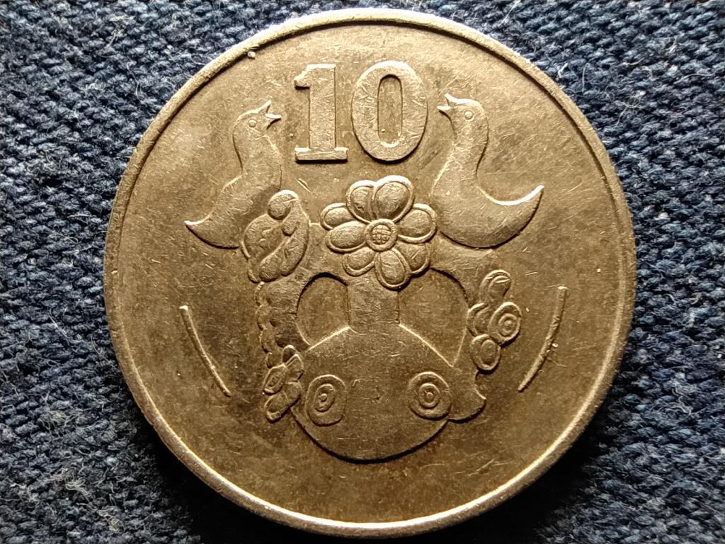 Ciprus Köztársaság (1960-0) 10 Cent