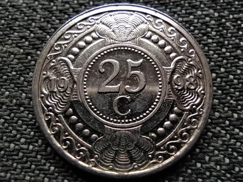 Holland Antillák Beatrix (1980-2013) 25 cent