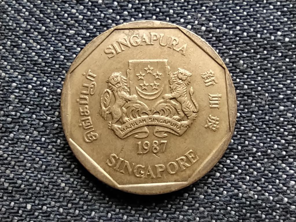 Szingapúr szalag felfelé 1 dollár