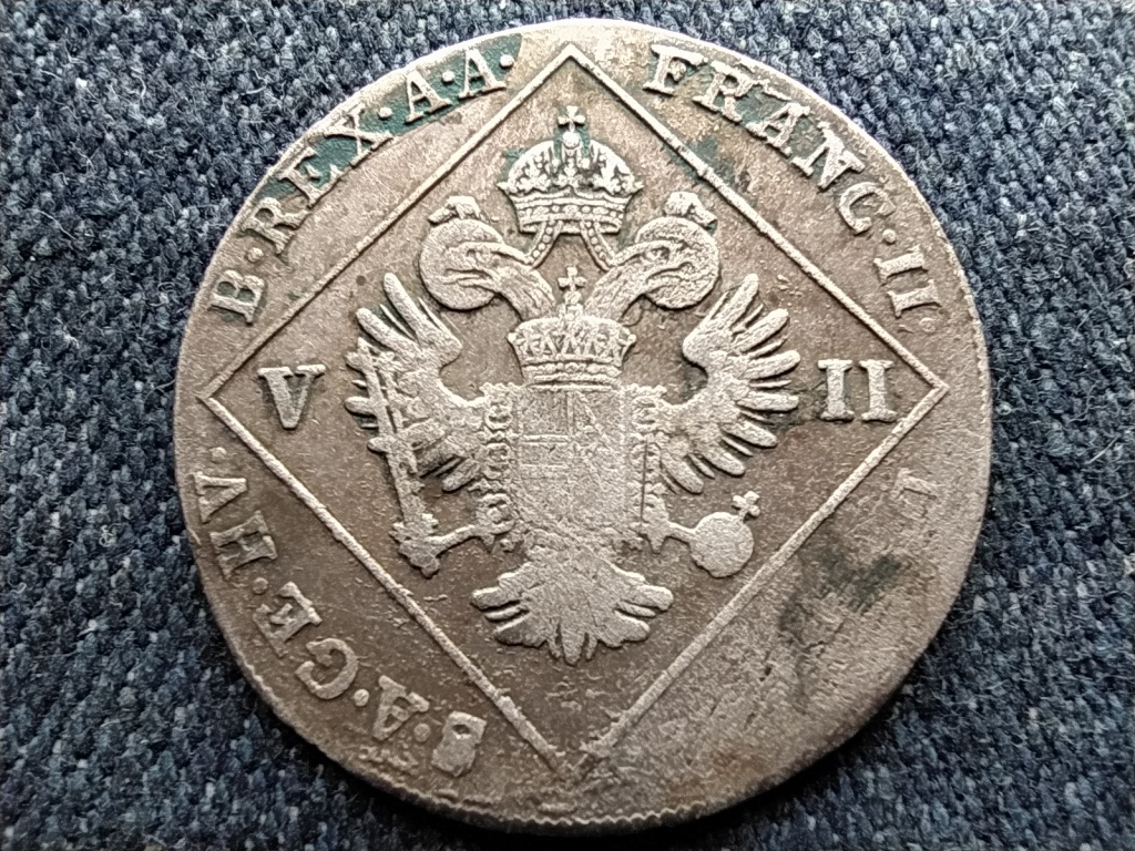 Ausztria II. Ferenc (1792-1835) .250 ezüst 7 Krajcár