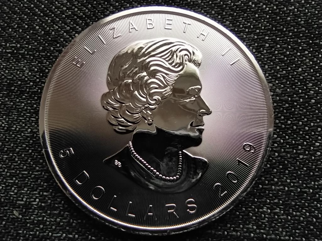 Kanada Juharfalevél 31.11 g .999 ezüst 5 Dollár