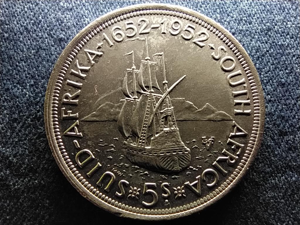 Dél-Afrikai Köztársaság Capetown felfedezésének 300. évfordulója .500 ezüst 5 Shilling