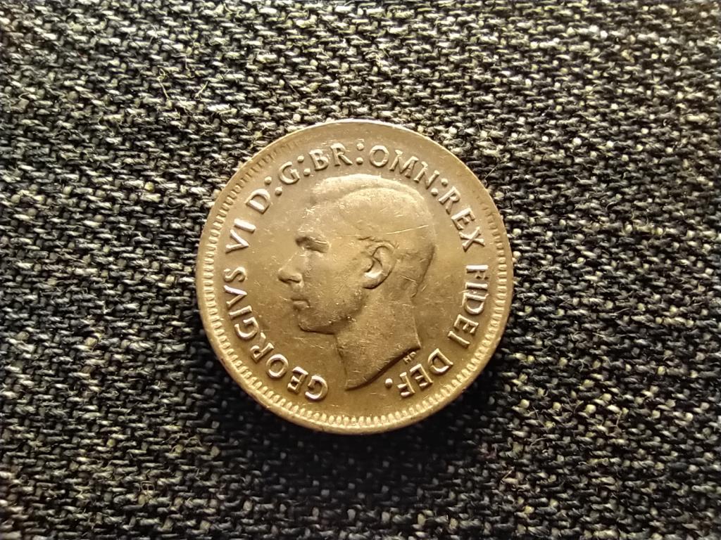 Ausztrália VI. György (1936-1952) .500 6 Penny