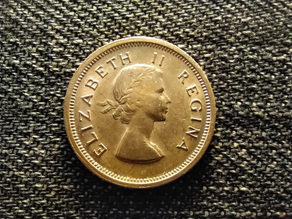 Dél-Afrikai Köztársaság II. Erzsébet .500 ezüst 6 Penny