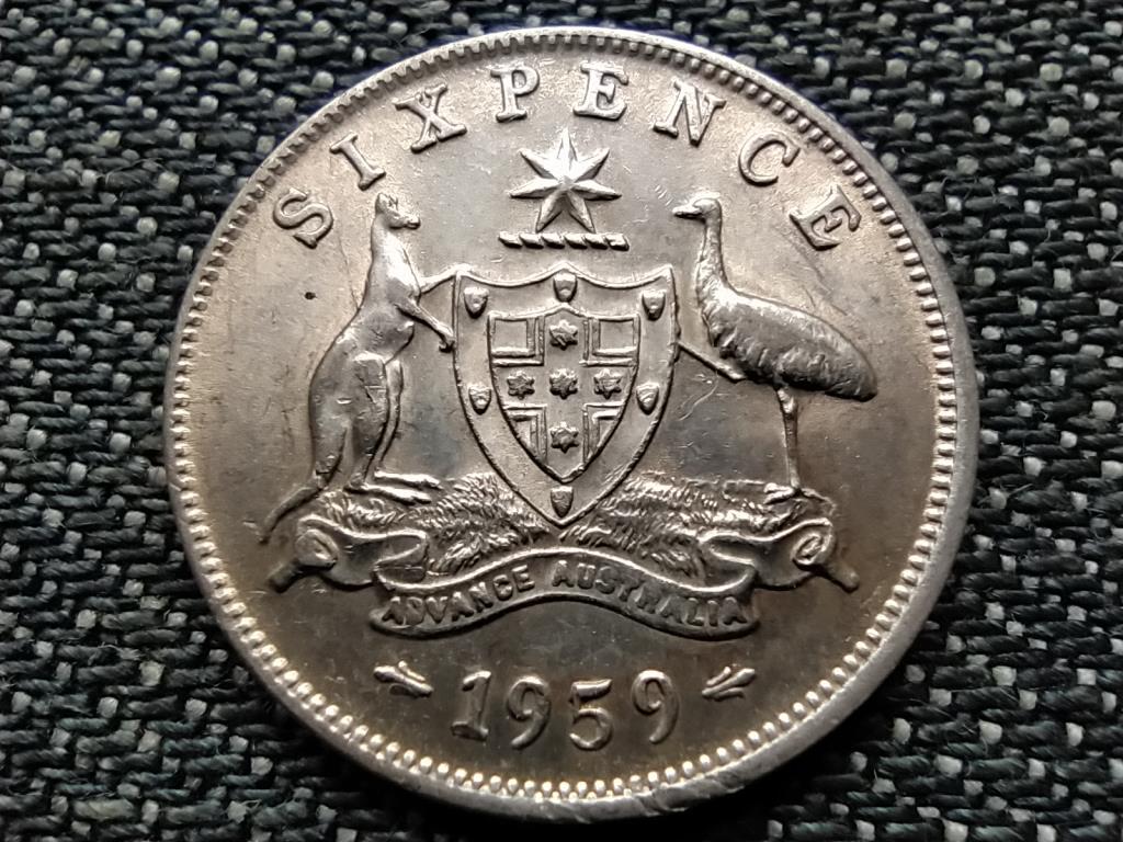 Ausztrália II. Erzsébet (1952-2022) .500 6 Penny