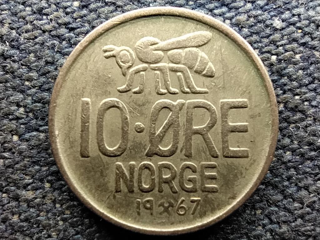 Norvégia V. Olaf (1957-1991) 10 Öre
