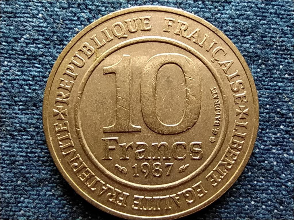 Franciaország 1000 éve született Capet Hugó 10 frank
