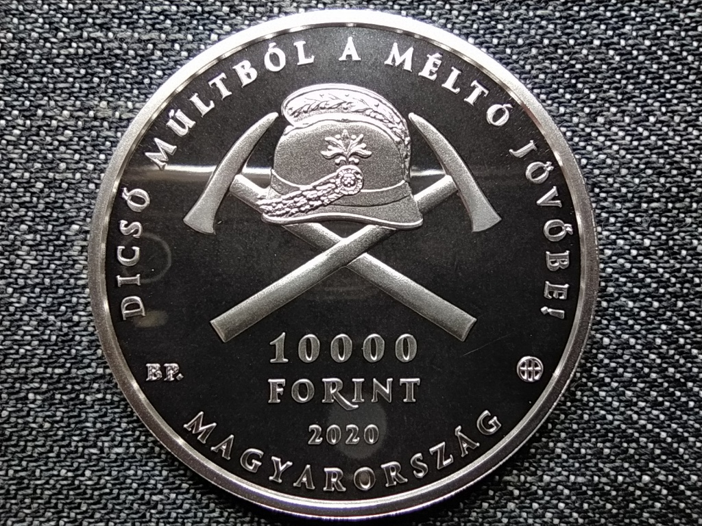 150 éves a Szervezett Magyar Tűzoltóság .925 ezüst 10000 Forint