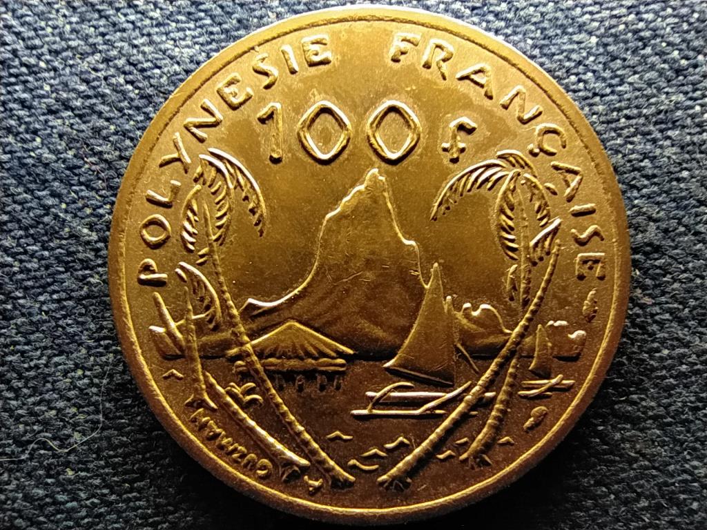 Francia Polinézia 100 frank
