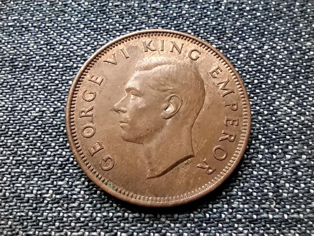 Új-Zéland VI. György 0.5 Penny