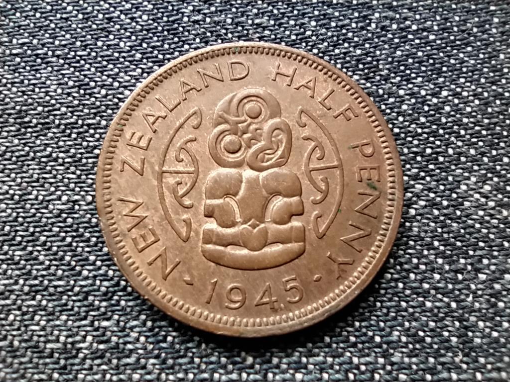 Új-Zéland VI. György 0.5 Penny