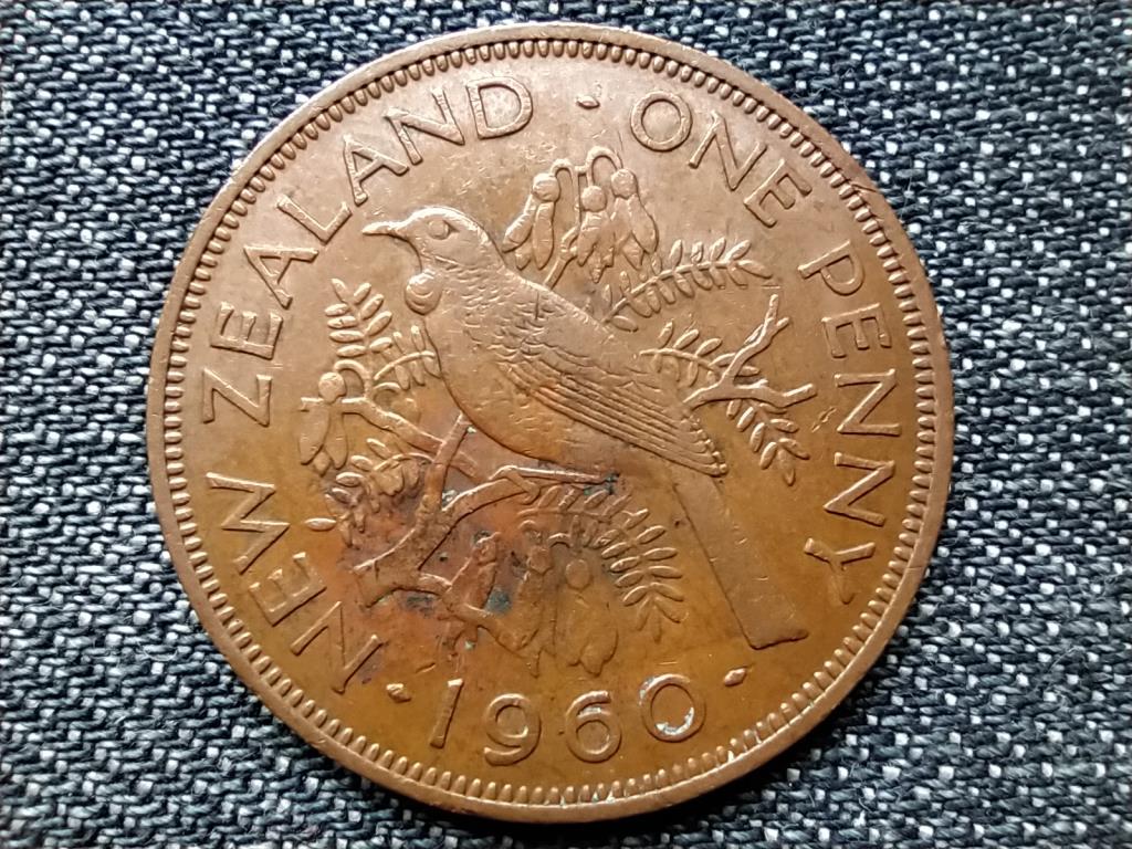 Új-Zéland II. Erzsébet 1 Penny