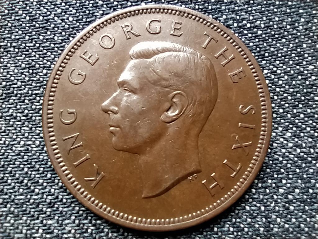 Új-Zéland VI. György 1 Penny