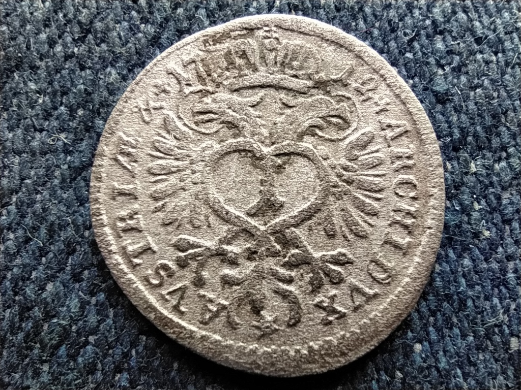 Német-Római Birodalom Karl VI. császár (1711-1740) ezüst 1 krajcár
