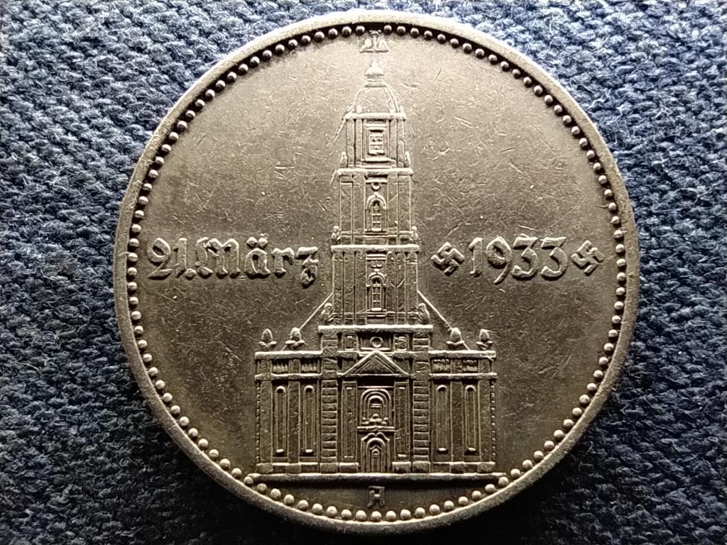 Németország Náci uralom Potsdam templom .625 ezüst 2 birodalmi márka