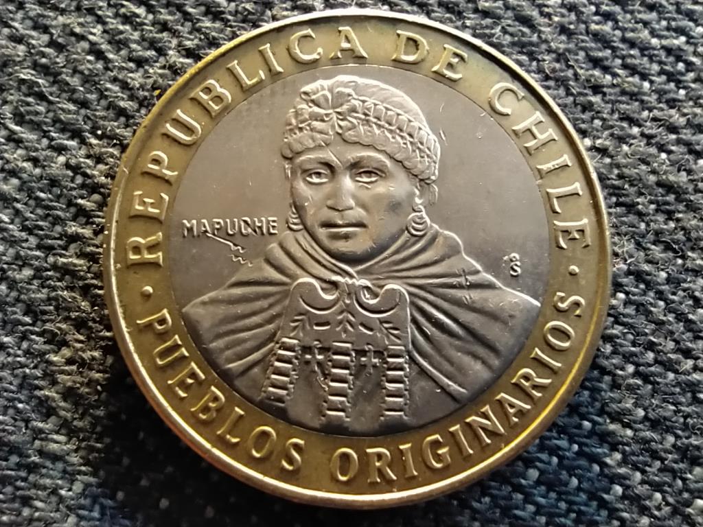 Chile Köztársaság (1818-0) 100 Peso