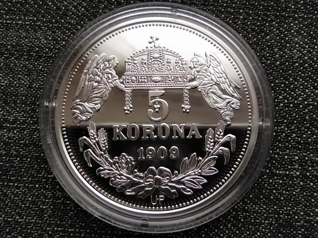 Királyi Koronák Utánveretben Mária 5 korona .999 ezüst