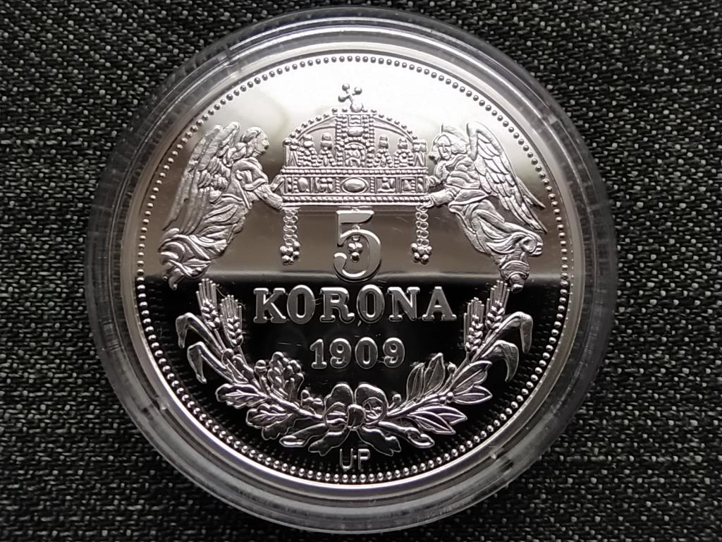 Királyi Koronák Utánveretben Orseolo Péter 5 korona .999 ezüst