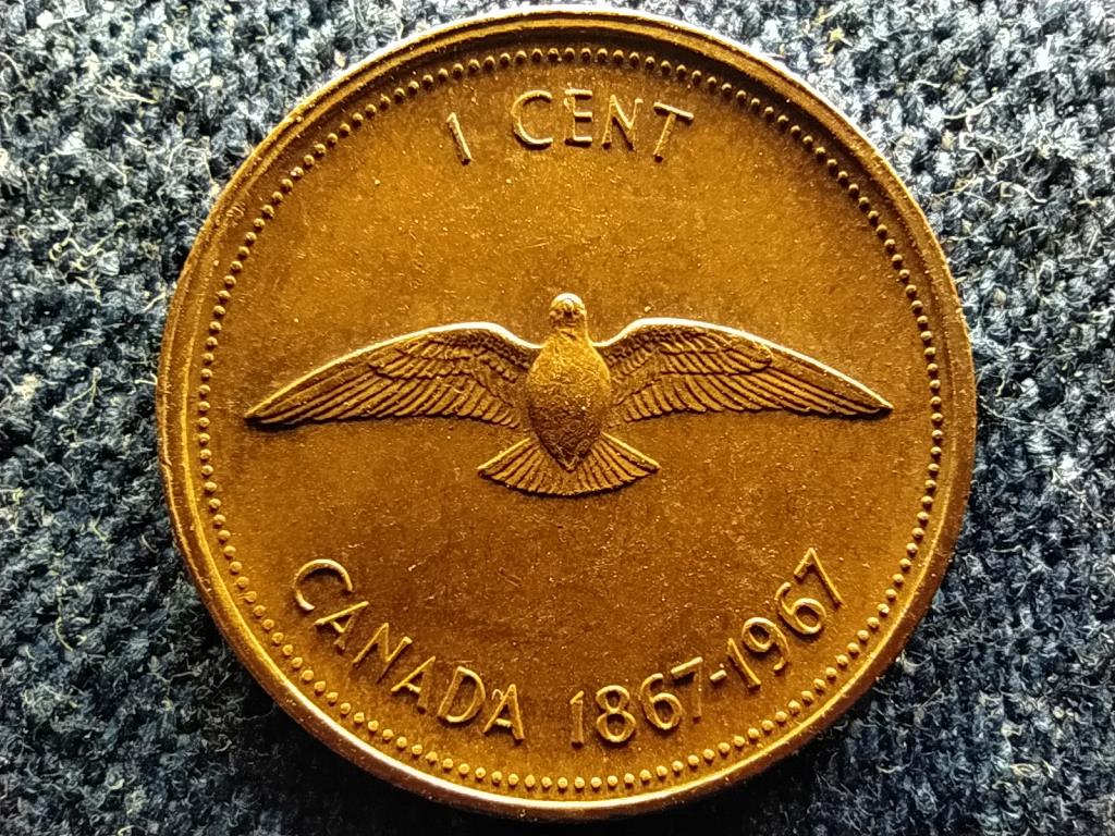 Kanada 100 éves Kanada 1 Cent