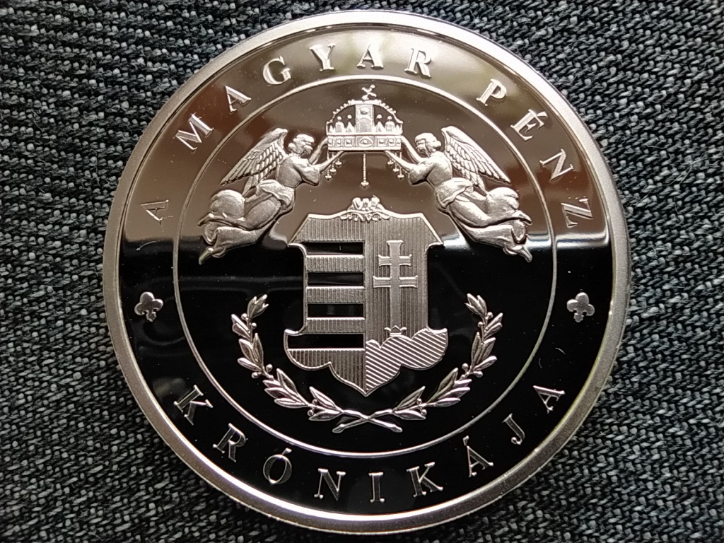 A magyar pénz krónikája Kiegyezés .999 ezüst