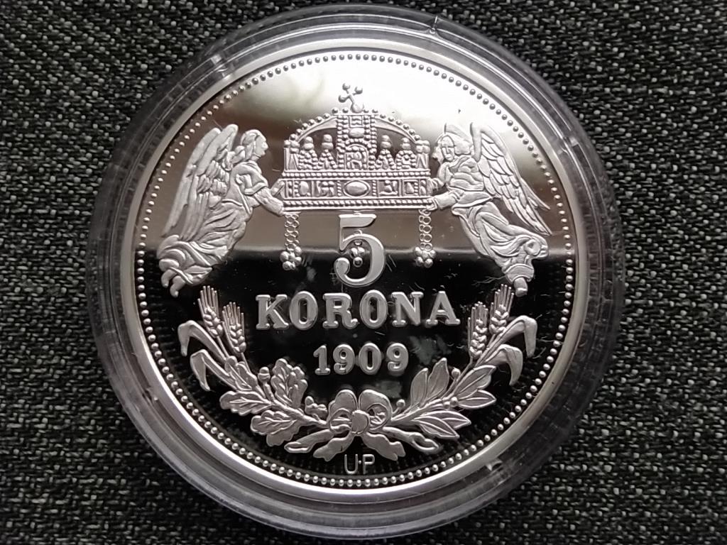 Királyi Koronák Utánveretben IV. László 5 korona .999 ezüst