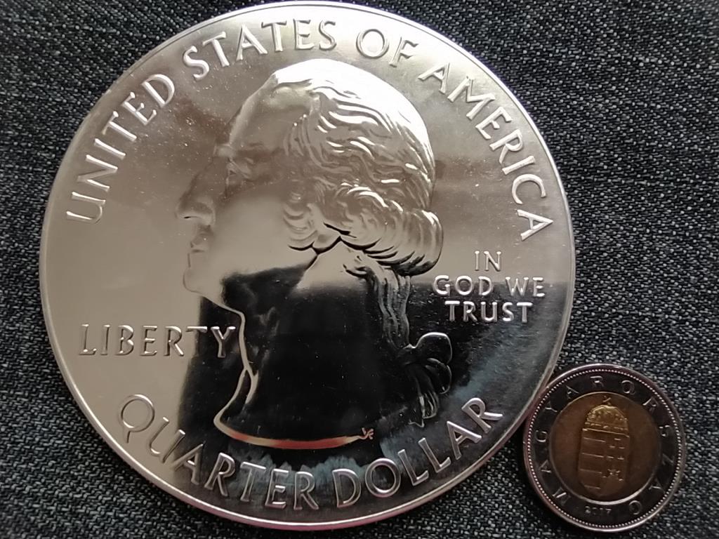 USA Amerikai Emlékpark, Északi-Mariana-szigetek 155,5g .999 ezüst 0.25 Dollár
