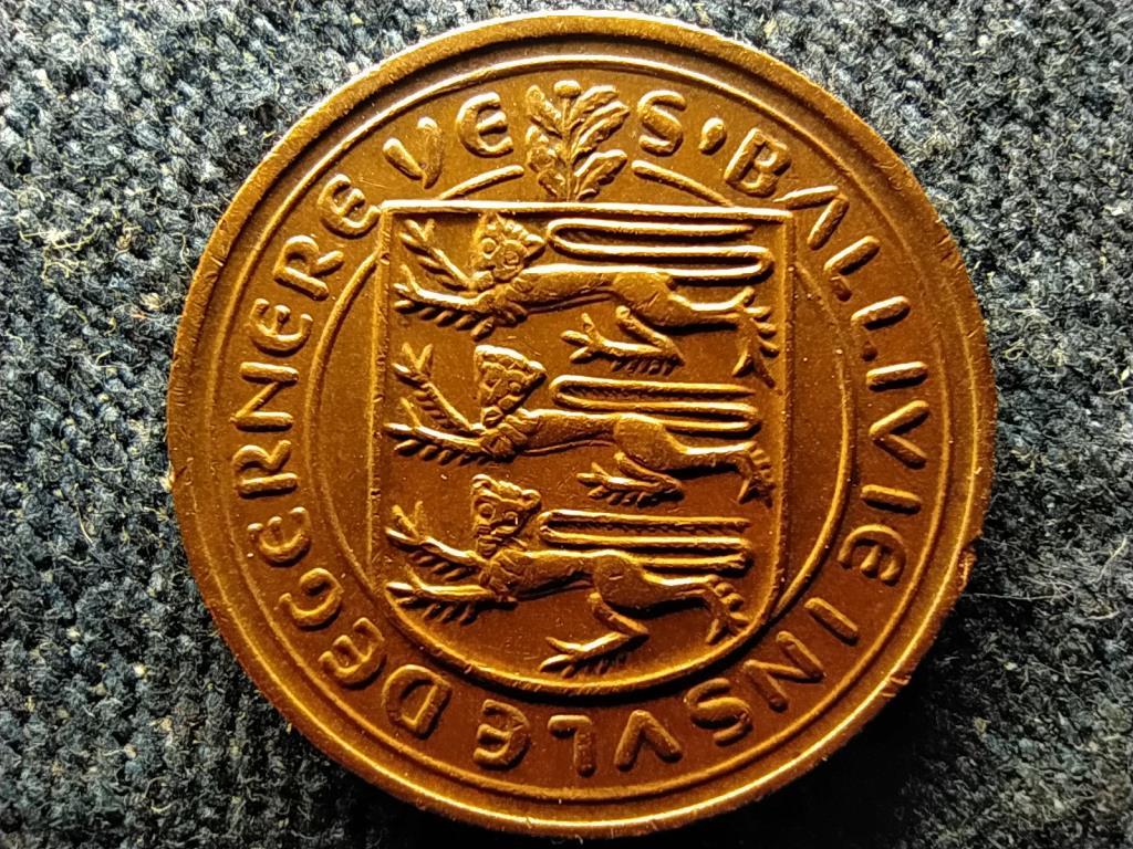 Guernsey II. Erzsébet szula 1 új penny