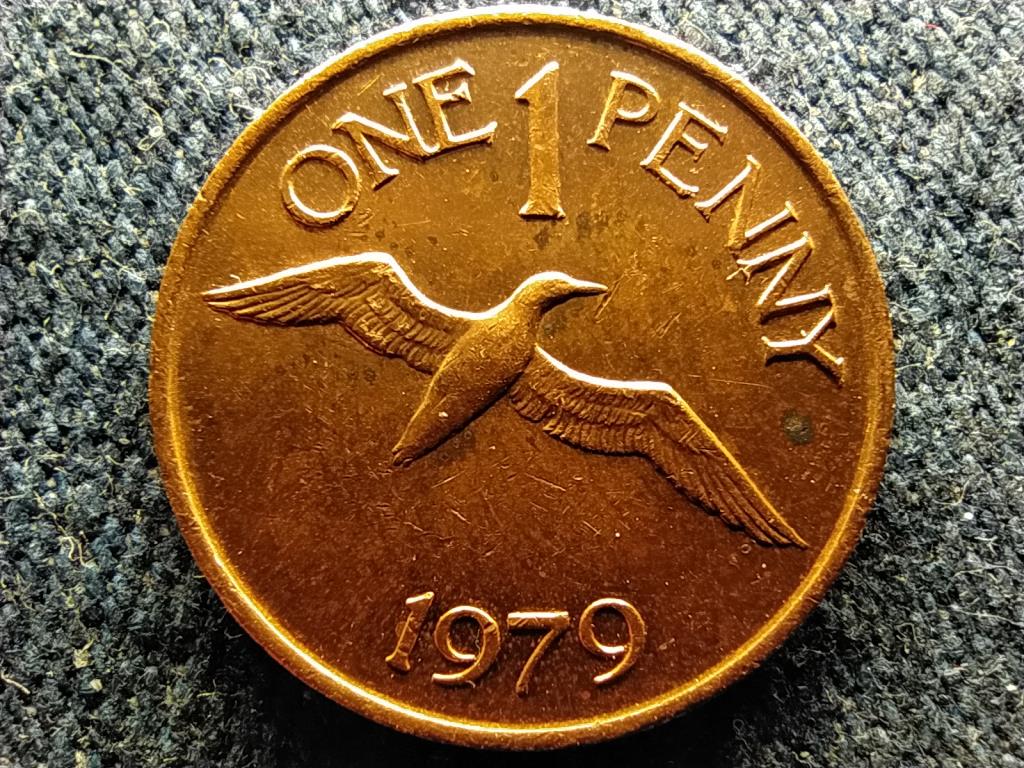 Guernsey II. Erzsébet szula 1 penny