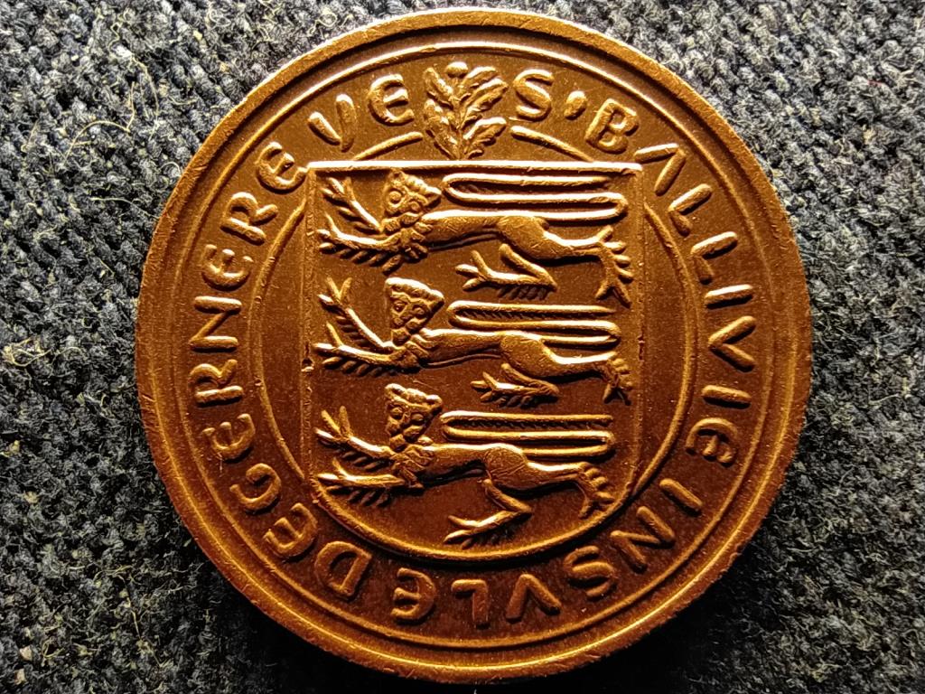 Guernsey II. Erzsébet szula 1 penny