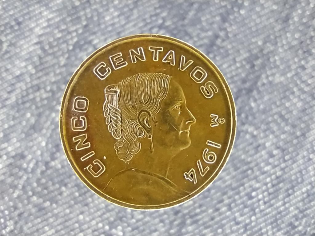 Mexikó Josefa Ortiz de Domínguez 5 Centavos