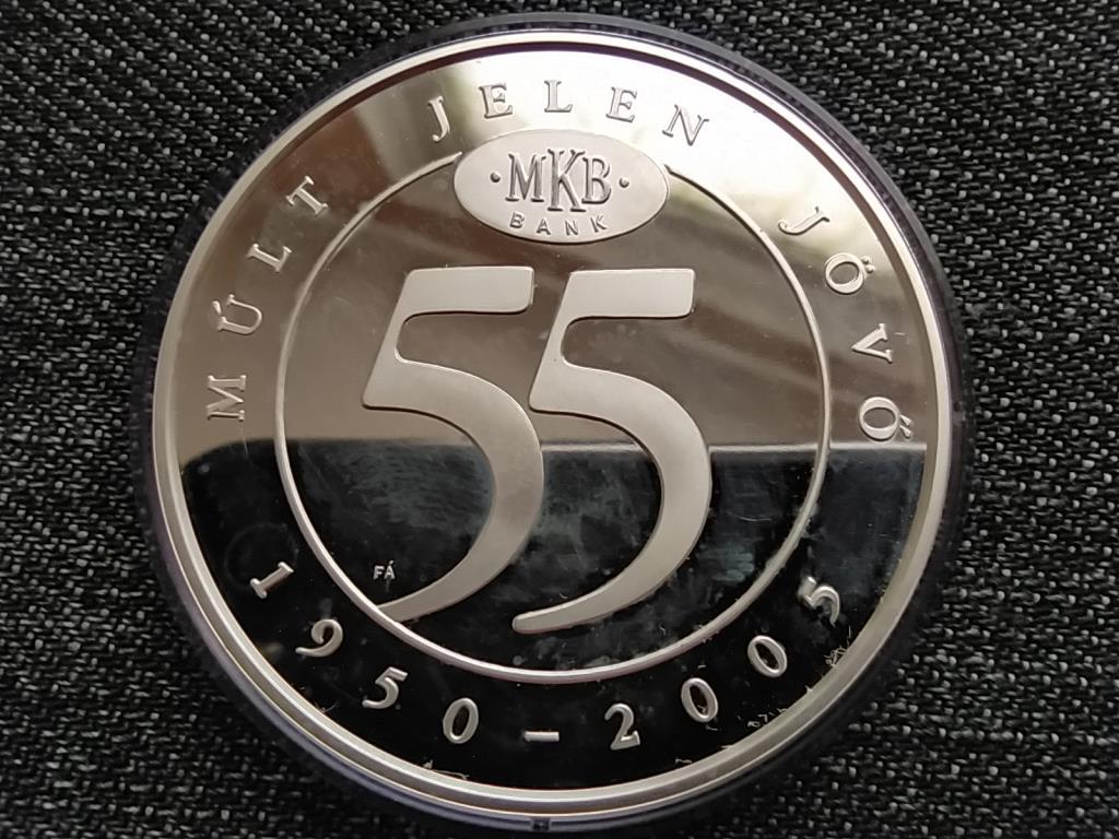 55 éves az MKB 1950-2005 ezüst