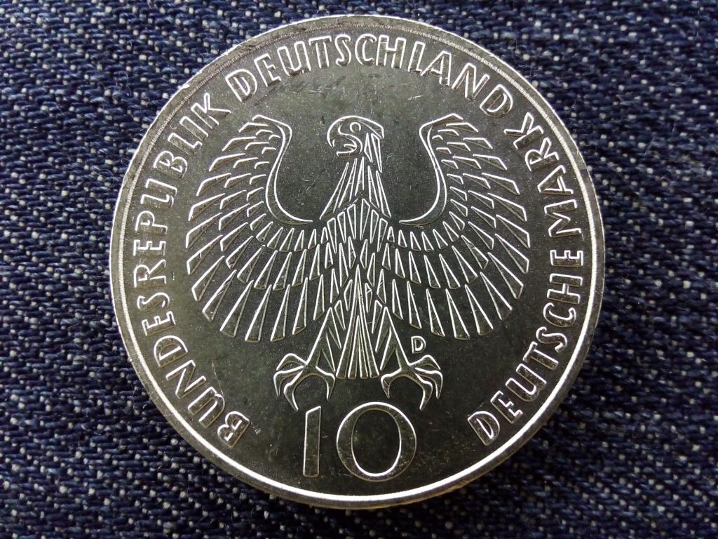 Németország 1972-es müncheni olimpiai játékok olimpiai láng .625 ezüst 10 Márka
