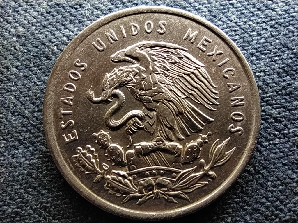 Mexikó Cuauhtemoc király .300 ezüst 50 Centavos