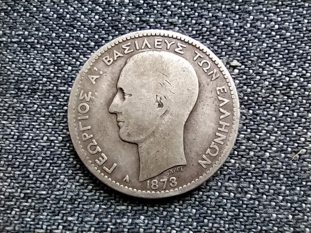 Görögország I. György (1863-1913) .835 ezüst 1 drachma