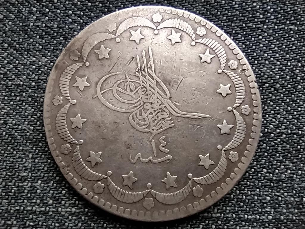 Oszmán Birodalom .830 ezüst 20 kurus