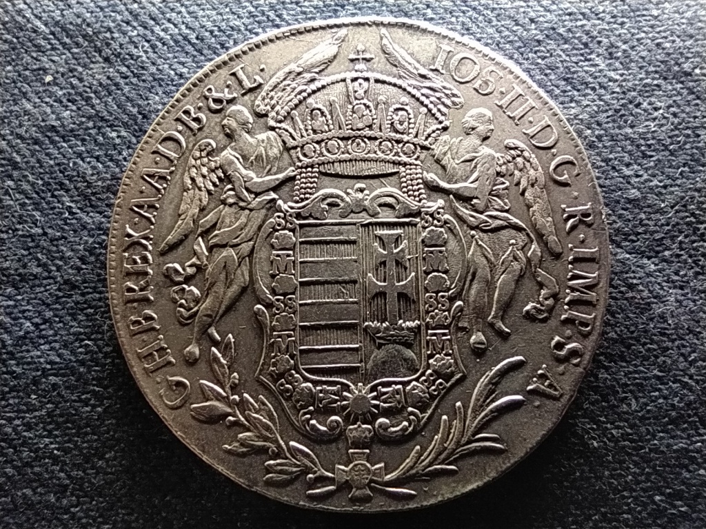 II. József (1780-1790) .833 ezüst 1 Tallér