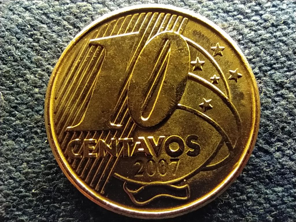Brazília I. Pedro 10 centavó