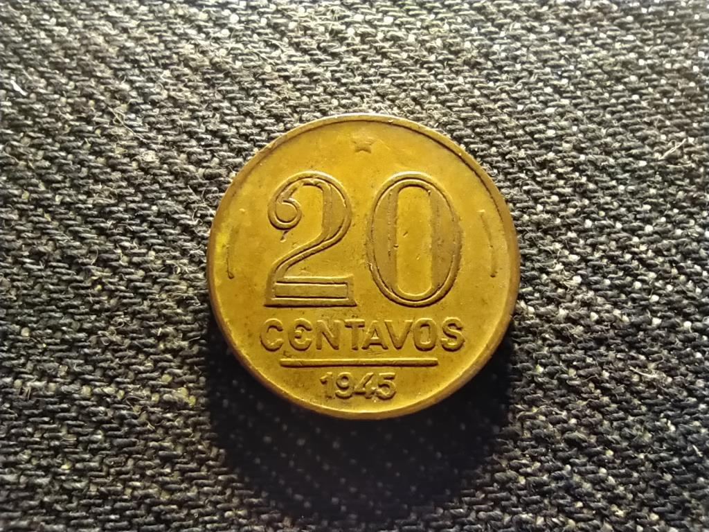 Brazília Getúlio Vargas (1882-1954) 20 centavó