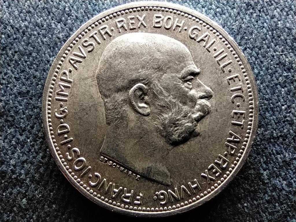 Ausztria Ferenc József .835 ezüst 2 Korona