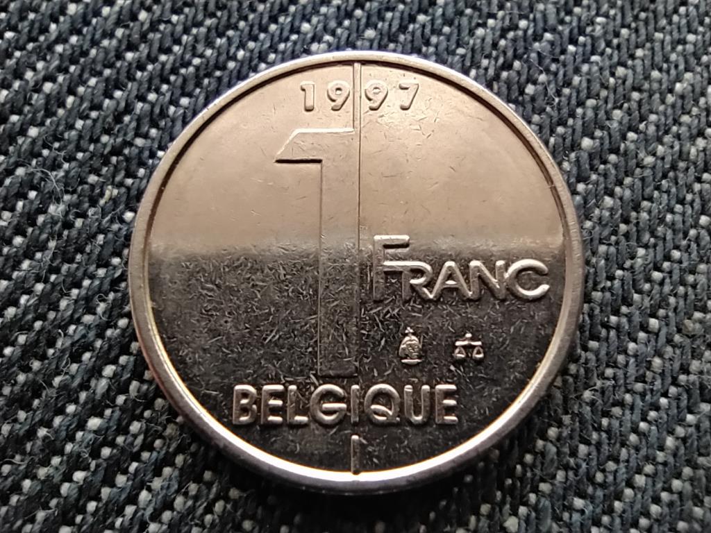 Belgium II. Albert (1993-2013) 1 Frank (francia szöveg)