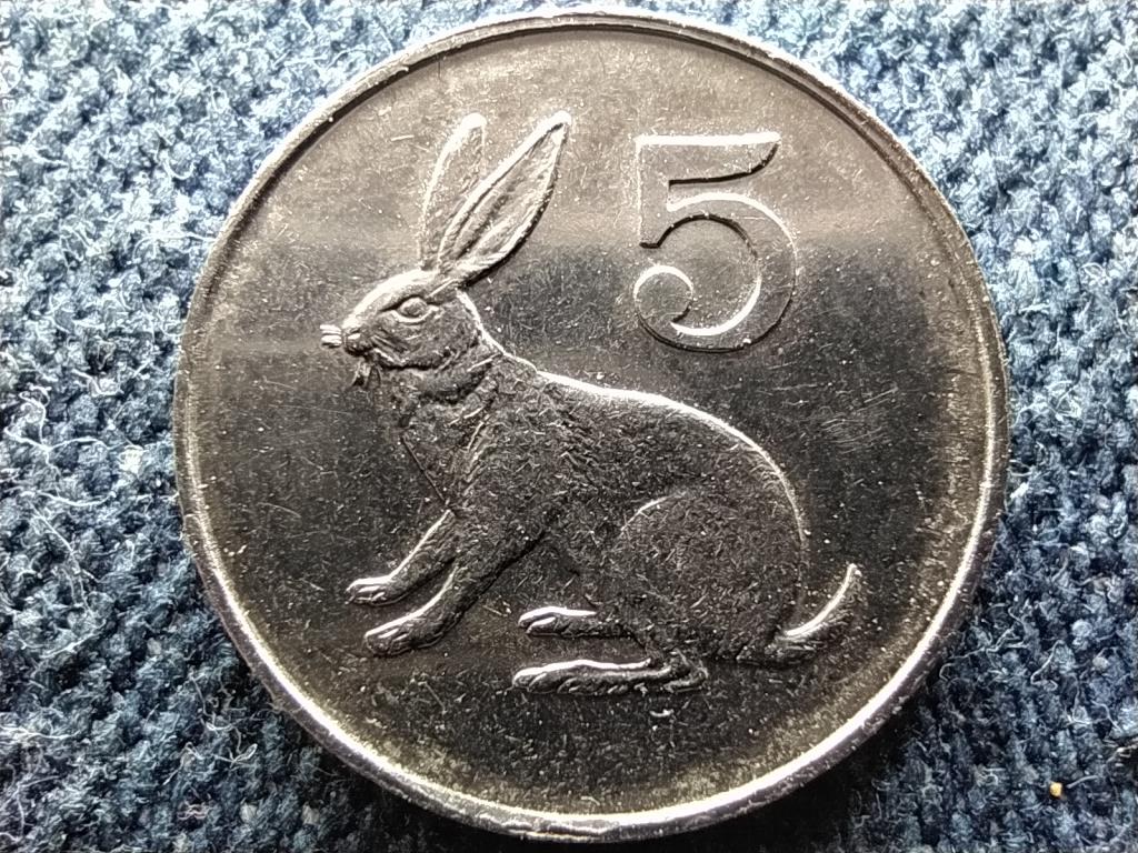 Zimbabwe bozóti nyúl 5 cent