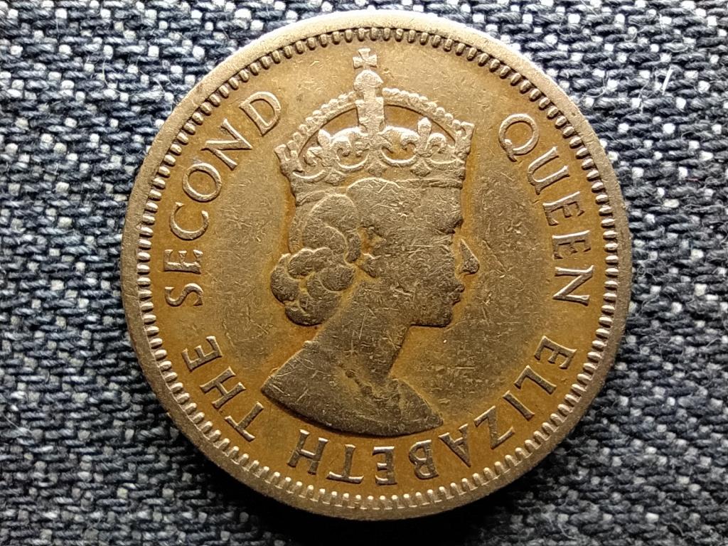 Kelet-karibi Államok Szervezete II. Erzsébet 5 cent