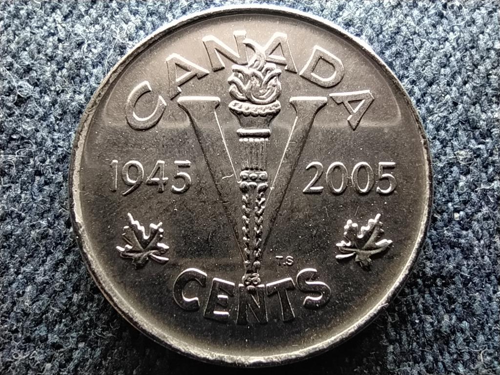 Kanada A győzelem 60. évfordulója 5 Cent