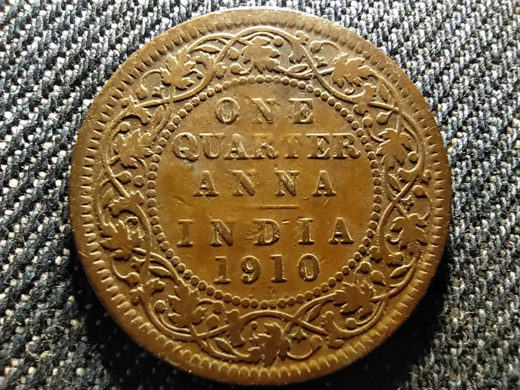 India VII. Edward (1901-1910) 1/4 Anna