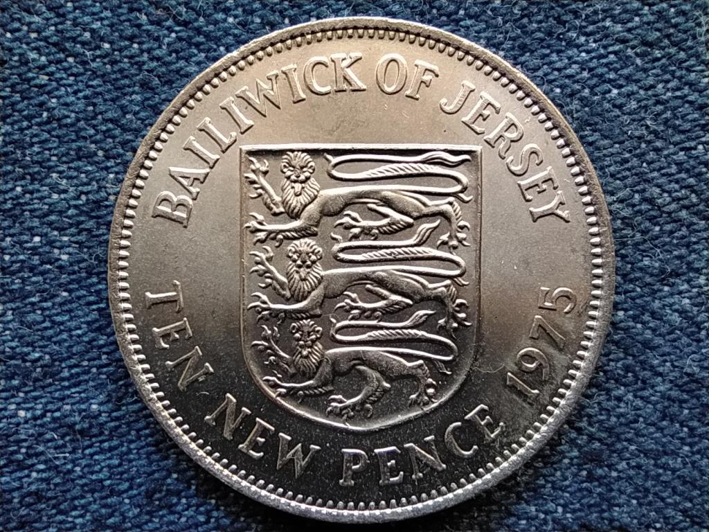 Jersey II. Erzsébet 10 új penny